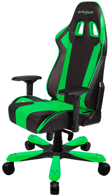 Компьютерное кресло DXRacer OH/KS06/NE (Black/Green) купить в интернет-магазине icover