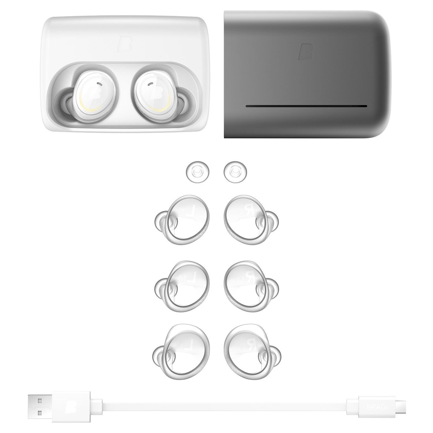 Беспроводная гарнитура Bragi The Dash (White) купить в интернет-магазине icover