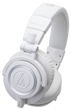 Audio-Technica ATH-M50X - мониторные наушники (White) купить в интернет-магазине icover