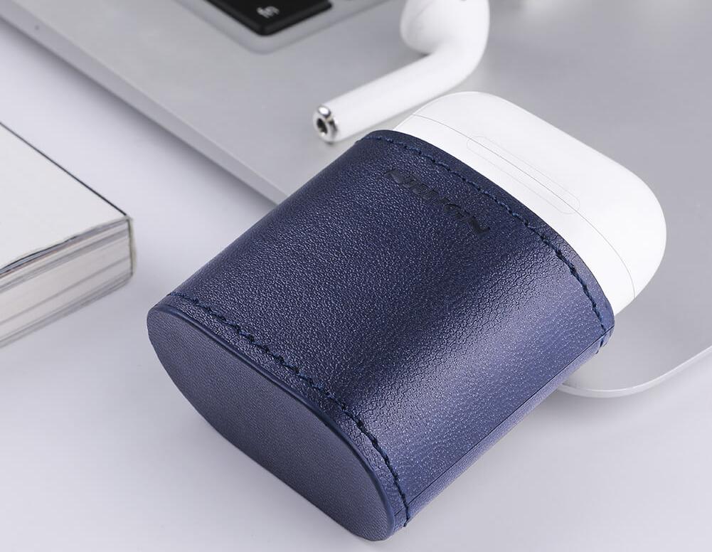 Чехол c беспроводной зарядкой Nillkin Mate Wireless Charging Case для AirPods (Blue) купить в интернет-магазине icover