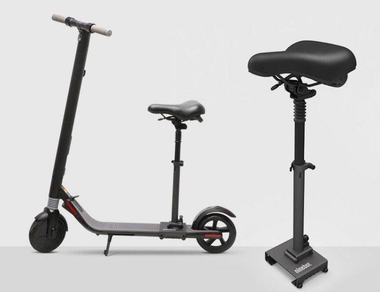 Сиденье Ninebot Seat для Ninebot KickScooter ES1/ES2/ES4 (Black) купить в интернет-магазине icover