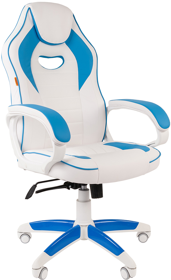 

Игровое кресло Chairman Game 16 00-07030049 (White/Blue)