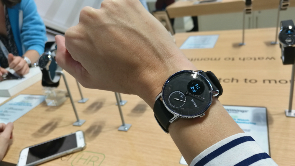 Withings Activite Steel HR 36mm - умные часы (Black) купить в интернет-магазине icover