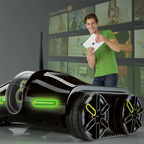 Brookstone Rover 2.0 App-Controlled Spy Tank - игрушечный танк купить в интернет-магазине icover