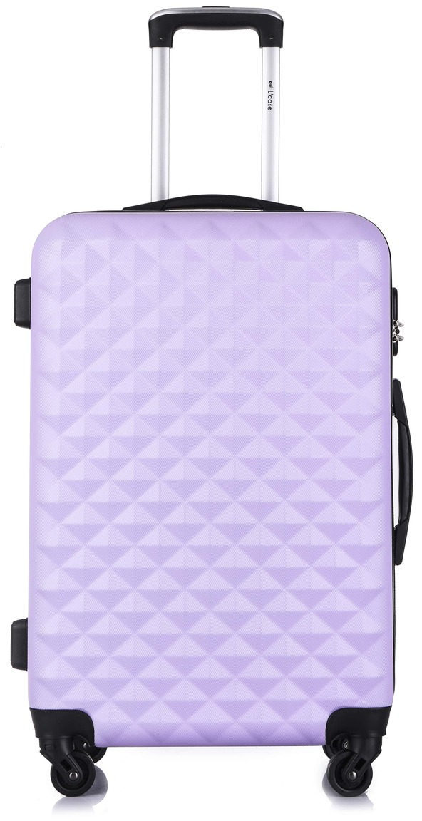 Чемодан L'Case Phatthaya (Light Purple) размер M купить в интернет-магазине icover