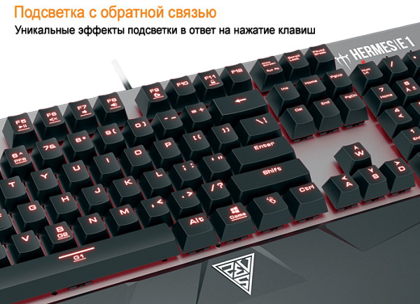 Игровой комплект Gamdias Hermes E1 Black GM-GKHE1 (Black) купить в интернет-магазине icover