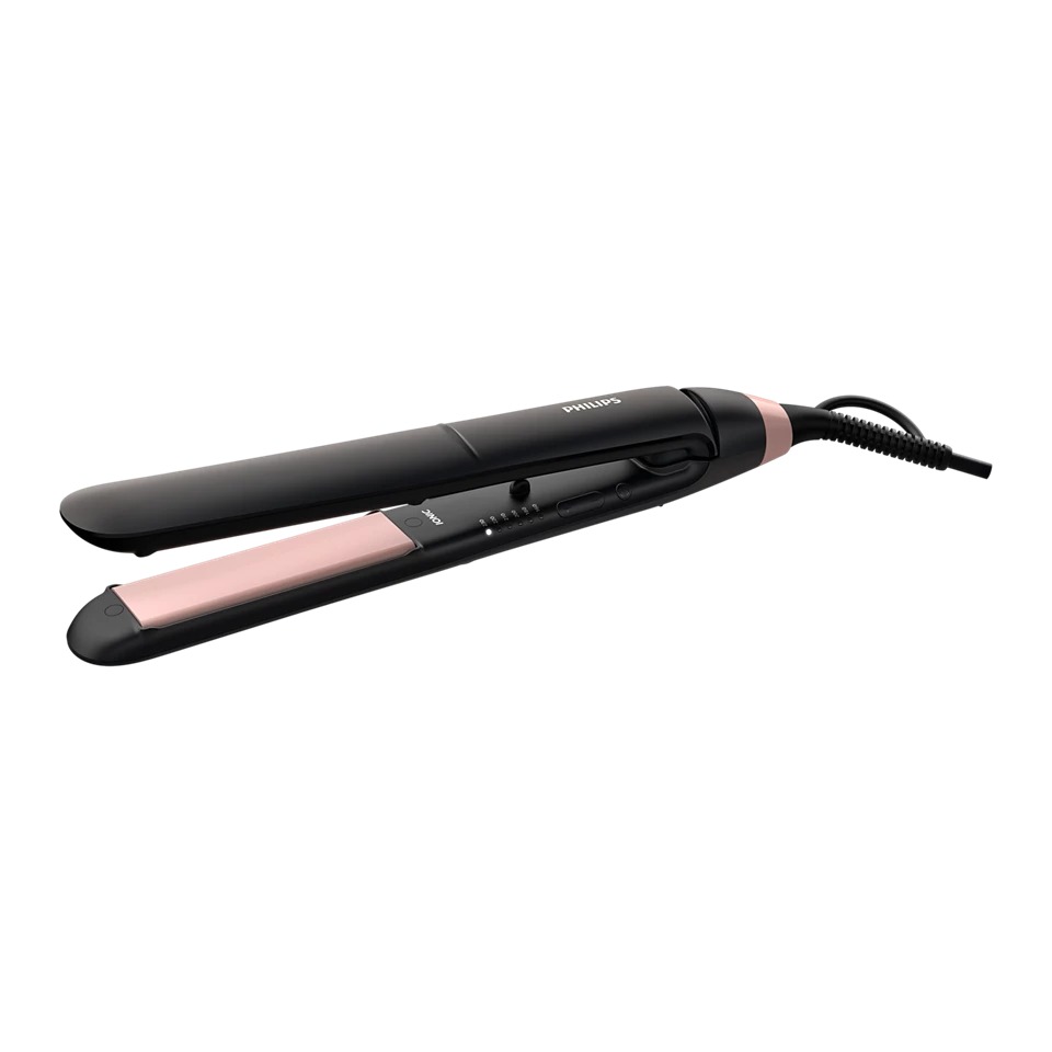 Выпрямитель для волос Philips StraightCare Essential BHS378/00 (Black/Pink) купить в интернет-магазине icover