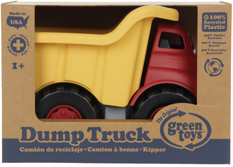 Green Toys 70322 - самосвал с откидным кузовом (Red) купить в интернет-магазине icover