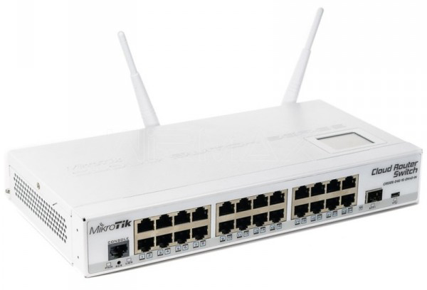 MikroTik RouterBOARD (CRS125-24G-1S-2HnD-IN) - управляемый коммутатор с поддержкой 3G/4G модемов (White) купить в интернет-магазине icover