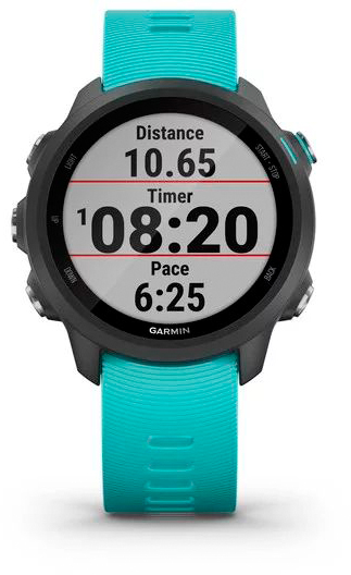 Умные часы Garmin Forerunner 245 Music GPS 010-02120-32 (Black/Aqua) купить в интернет-магазине icover