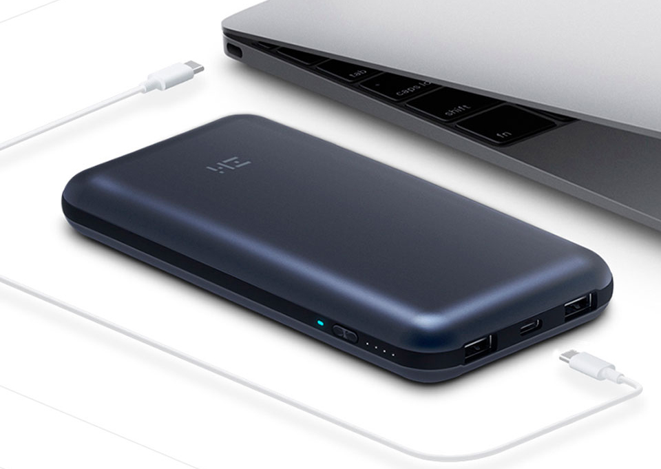 Внешний аккумулятор Xiaomi ZMI QB815 15000 mAh (Black) купить в интернет-магазине icover