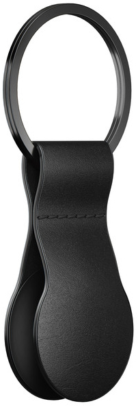 Брелок Nomad Leather Loop (NM01015185) для Apple AirTag (Black) купить в интернет-магазине icover