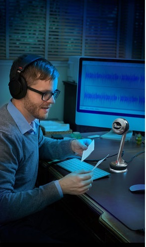 USB-микрофон Blue Microphones Nessie купить в интернет-магазине icover