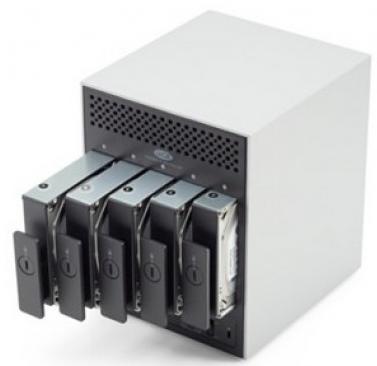 Сетевой накопитель + кабель LaCie 5big 40TB Thunderbolt 2 STFC4000400 (Silver) купить в интернет-магазине icover