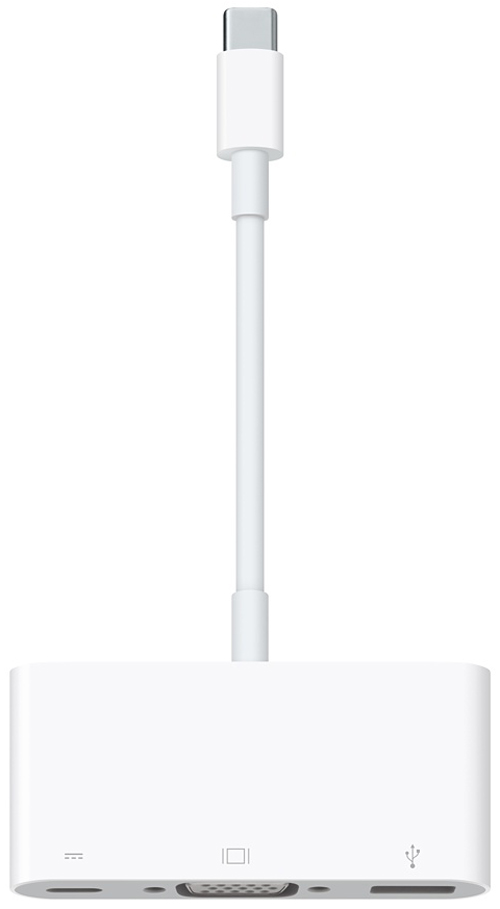 

Адаптер Apple USB-C VGA Multiport (MJ1L2ZM/A)