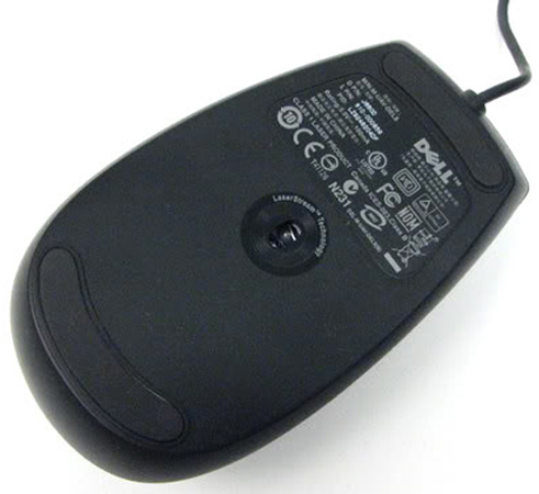 Проводная мышь Dell Laser Scrool USB 570-10523 (Black) купить в интернет-магазине icover