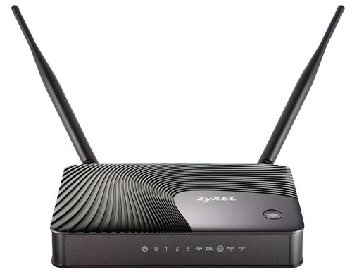 ZyXEL Keenetic DSL - точка доступа (Black) купить в интернет-магазине icover