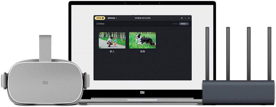 Очки виртуальной реальности Xiaomi Mi VR Standalone 32Gb (White) купить в интернет-магазине icover