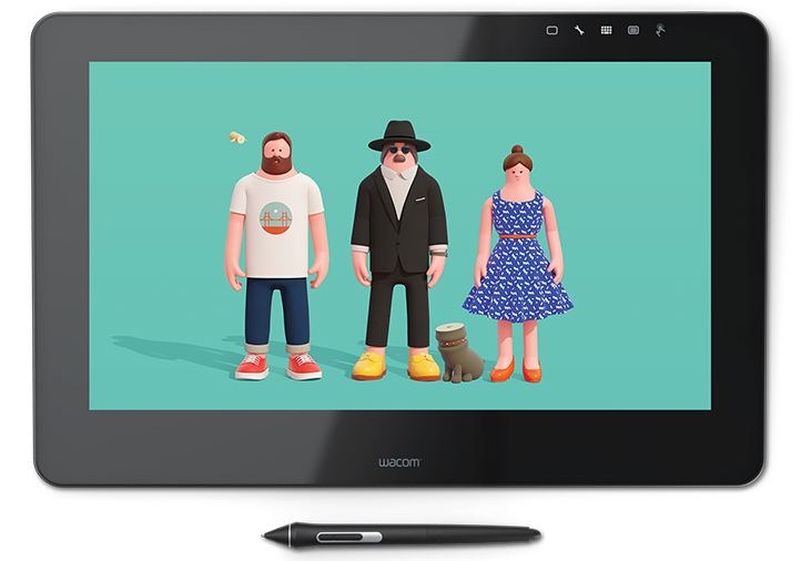 Графический планшет Wacom Cintiq Pro 13" DTH-1320-RU (Black) купить в интернет-магазине icover