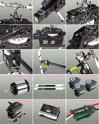 Align T-REX 800E PRO DFC Trekker Super Combo (RH80E06XT) - радиоуправляемый вертолет купить в интернет-магазине icover