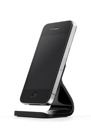 Bluelounge Milo (MO-BL) - подставка-держатель для iPhone (Black/Black) купить в интернет-магазине icover
