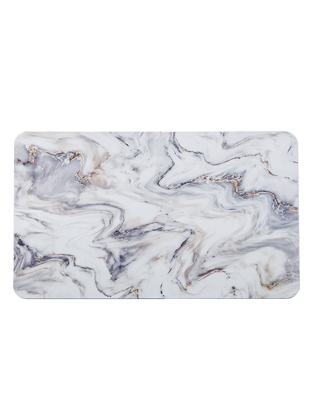 Набор ковриков для ванной Ridberg 50x80, 45x38 (White-Gold marble) купить в интернет-магазине icover