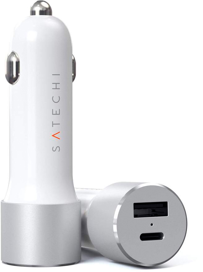 

Автомобильное зарядное устройство Satechi 72W Type-C PD ST-TCPDCCS (Silver)