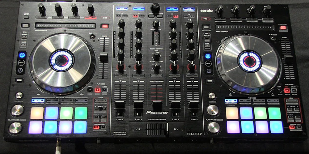 Pioneer DDJ-SX2 - DJ-контроллер (Black) купить в интернет-магазине icover