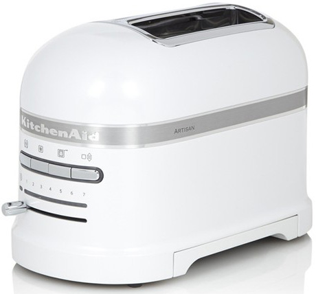 Тостер на 2 хлебца KitchenAid Artisan 2-Slice Automatic Toaster 5KMT2204EFP (Frosted Pearl) купить в интернет-магазине icover