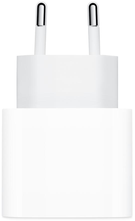 Адаптер питания Apple Power Adapter (MHJE3ZM/A) USB-C 20W (White) купить в интернет-магазине icover