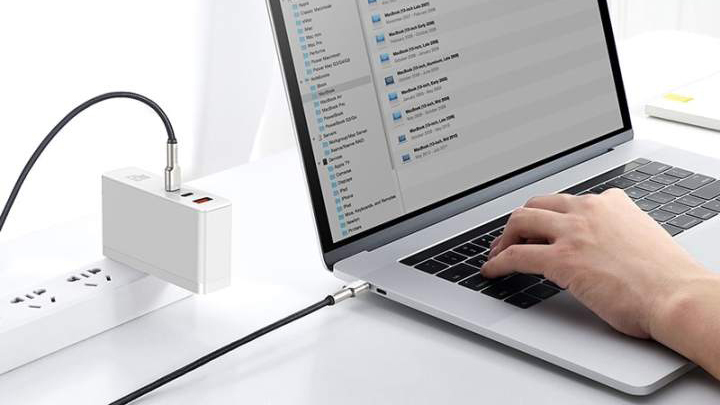 Кабель Baseus Cafule (CATJK-C01) USB Type C 100W 1m (Black) купить в интернет-магазине icover