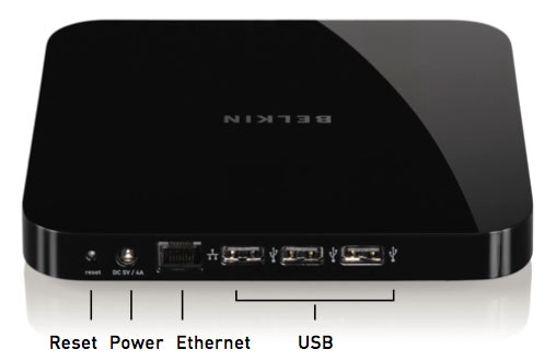Belkin F5L009 5-Port Wireless Network USB Hub купить в интернет-магазине icover