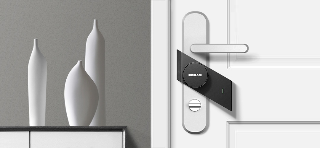 Умный дверной замок Xiaomi Sherlock Smart Lock M1 (Левый) Black купить в интернет-магазине icover