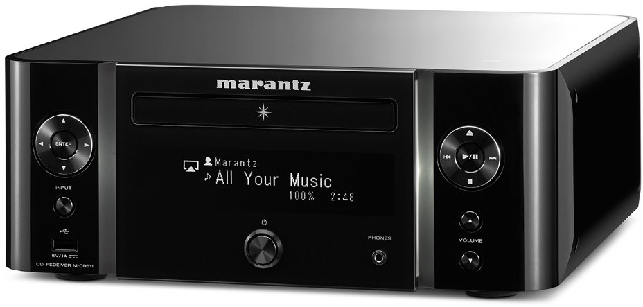 Сетевой CD-ресивер Marantz Melody Media M-CR611 (Black) купить в интернет-магазине icover