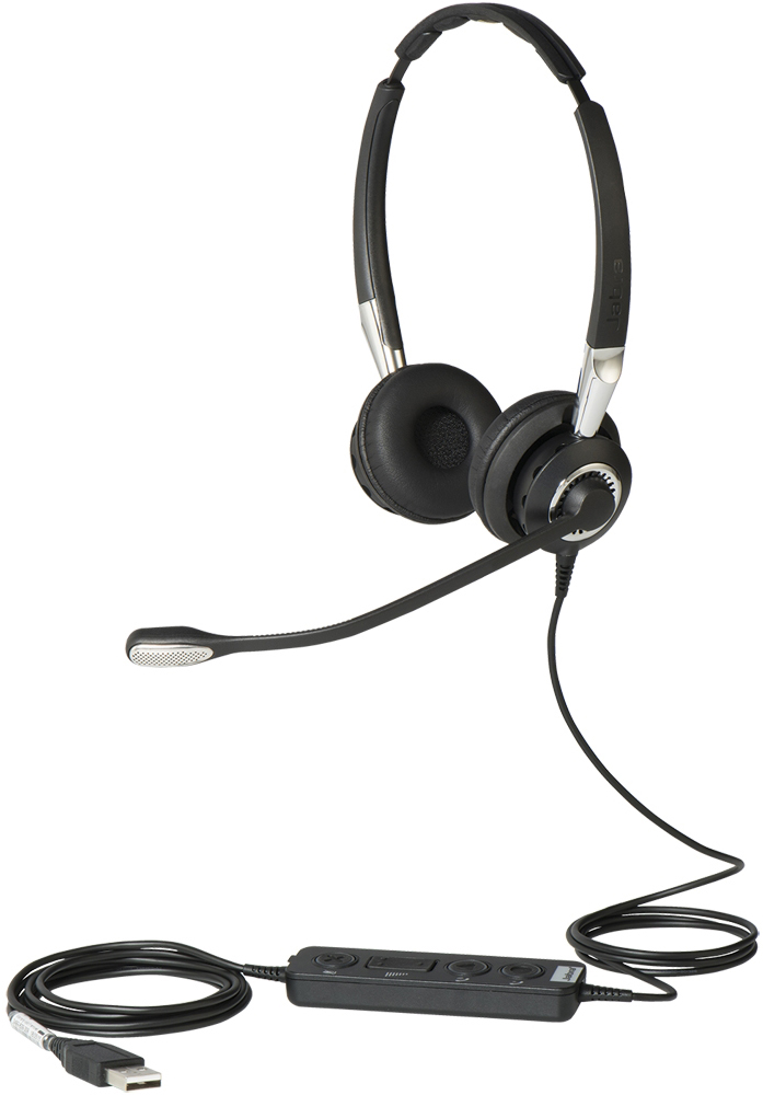 

Проводная гарнитура Jabra BIZ 2400 II Duo USB UC 2499-829-309 (Black)