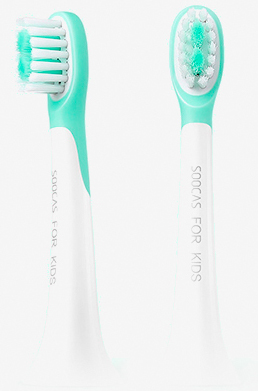 Сменные насадки Xiaomi для зубной щетки Soocas Сhildrens C1 (Green) купить в интернет-магазине icover