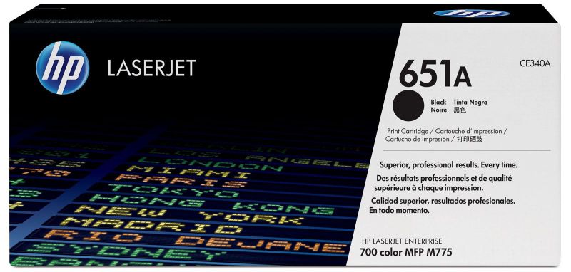 Картридж HP 651A (CE340A) для принтера HP LaserJet (Black) купить в интернет-магазине icover