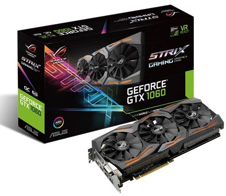 Видеокарта Asus Strix-GTX1060-06G-Gaming NV купить в интернет-магазине icover
