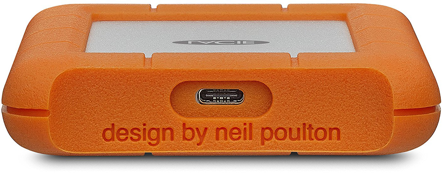 Внешний жесткий диск LaCie Rugged Mini 2.5" 4Tb USB-C STFR4000800 (Orange) купить в интернет-магазине icover