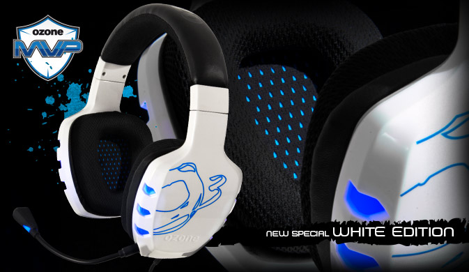 Ozone Rage 7HX - игровая гарнитура (White) купить в интернет-магазине icover