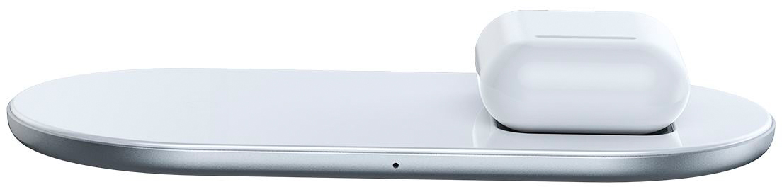 Беспроводное зарядное устройство Baseus Simple 2in1 WXJK-02 (White) купить в интернет-магазине icover