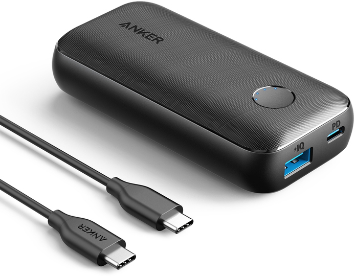 Внешний аккумулятор Anker PowerCore PD Redux (A1239) USB-C 10000 mAh (Black) купить в интернет-магазине icover