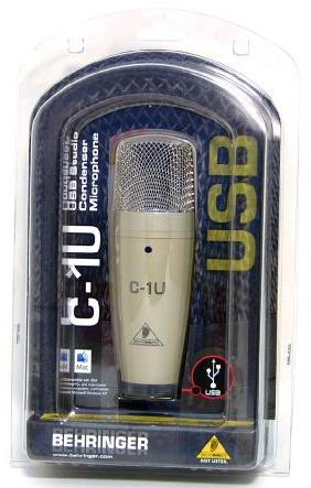 Behringer C1U (A042158) - студийный микрофон (Cream) купить в интернет-магазине icover