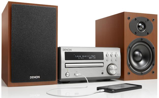 Denon SC-M40 Wood - полочная акустическая система (Cherry)   купить в интернет-магазине icover