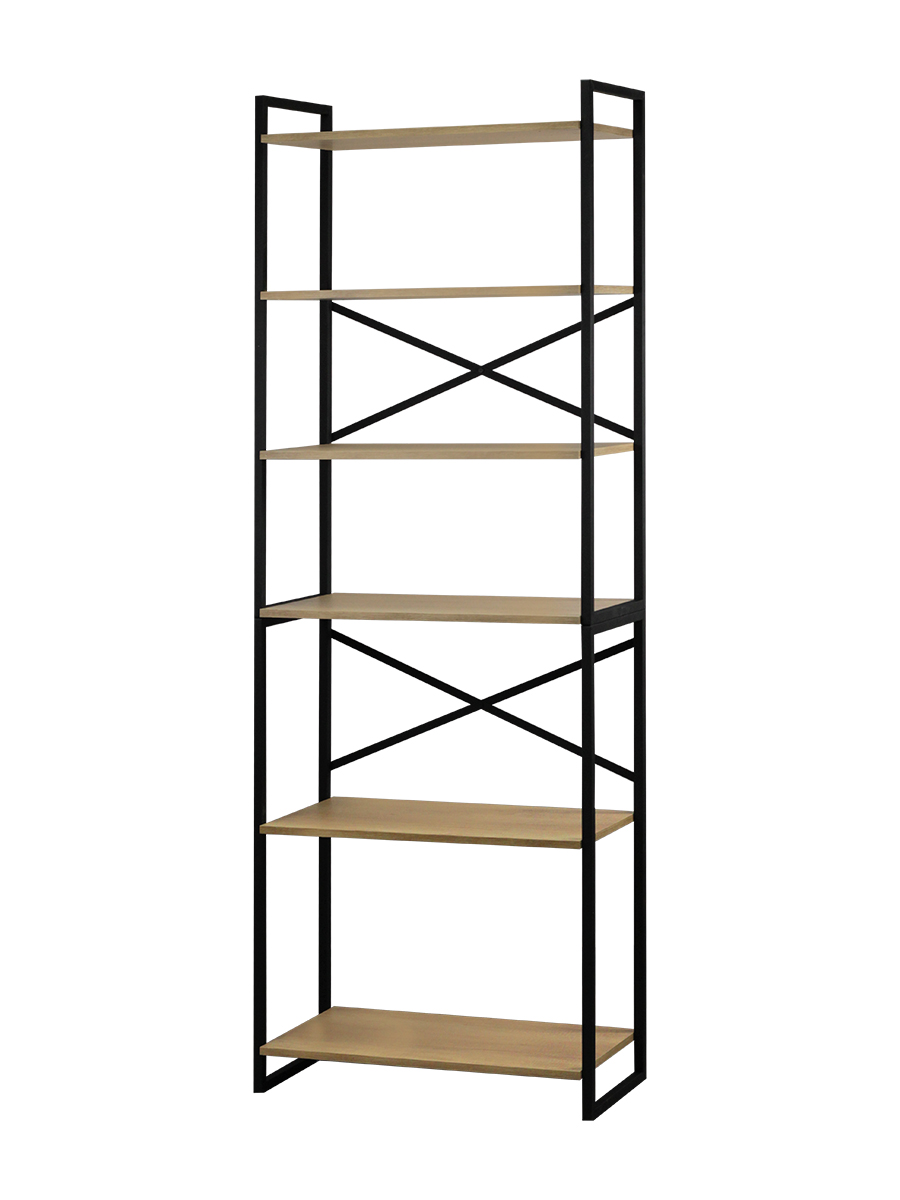 Стеллаж лофт RIDBERG CHICAGO 6 полок (Oak) купить в интернет-магазине icover