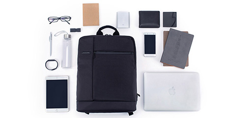Рюкзак Ninetygo Classic Business Backpack для ноутбука 15.6" (Dark Grey) купить в интернет-магазине icover