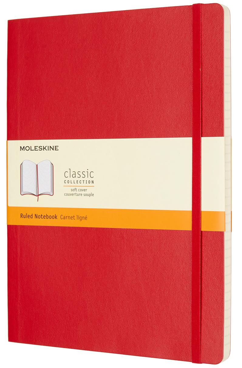 

Блокнот Moleskine Classic Soft XLarge QP621F2 (Red)