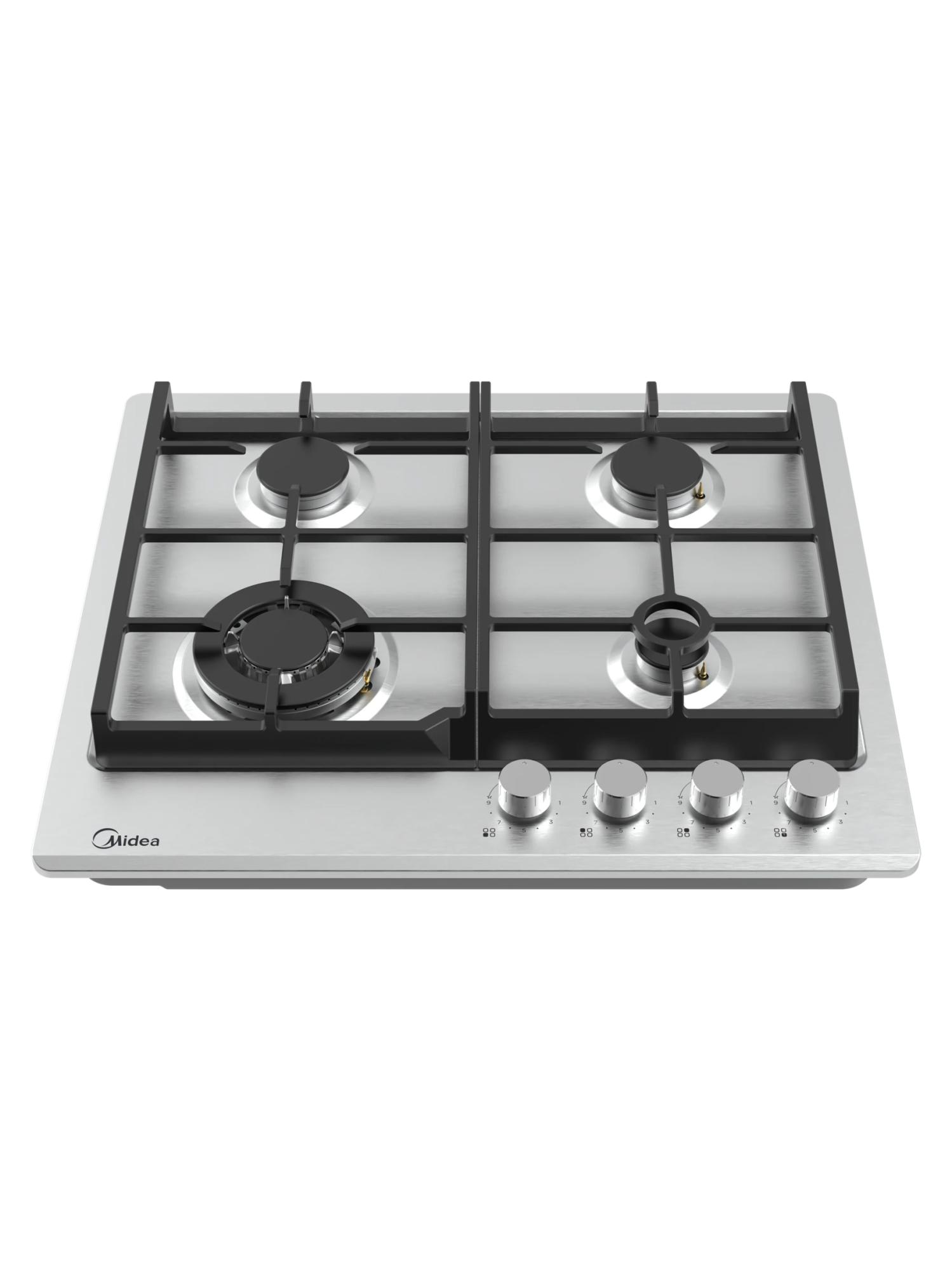 Газовая варочная поверхность Midea MG693TX 2120111 (Silver) купить в интернет-магазине icover