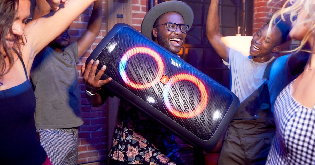 Беспроводная акустика JBL Party Box 300 (Black) купить в интернет-магазине icover