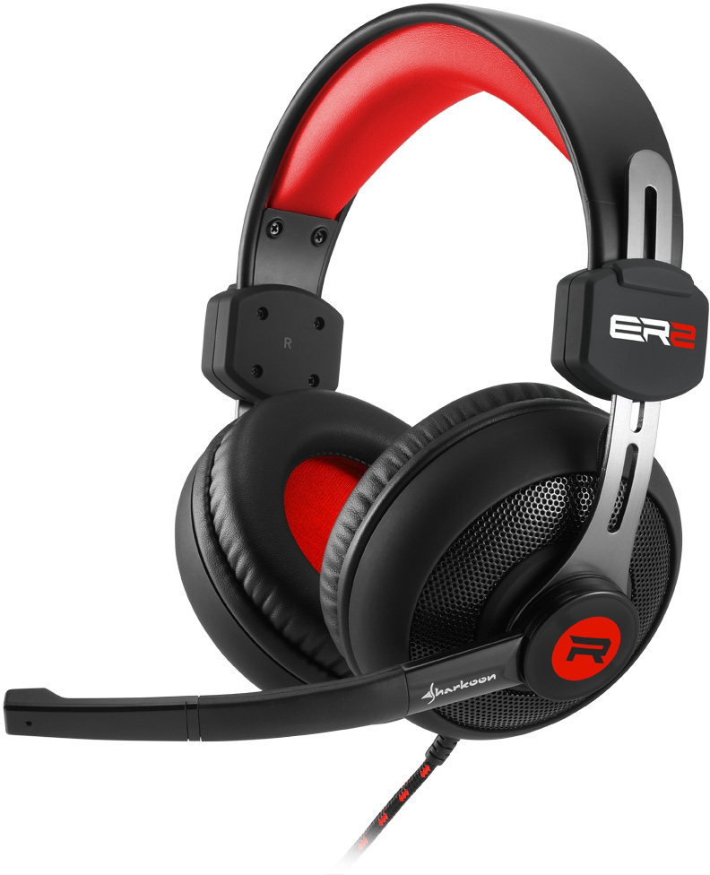 

Игровая гарнитура Sharkoon RUSH ER2 (Black/Red), RUSH